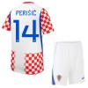 Conjunto Croacia Perišić 14 Primera Equipación Mundial 2026 - Niño