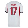 Camiseta de fútbol Inglaterra Foden 17 Primera Equipación Mundial 2026 - Hombre Camiseta de fútbol Inglaterra Foden 17 Primera Equipación Mundial 2026 - Hombre
