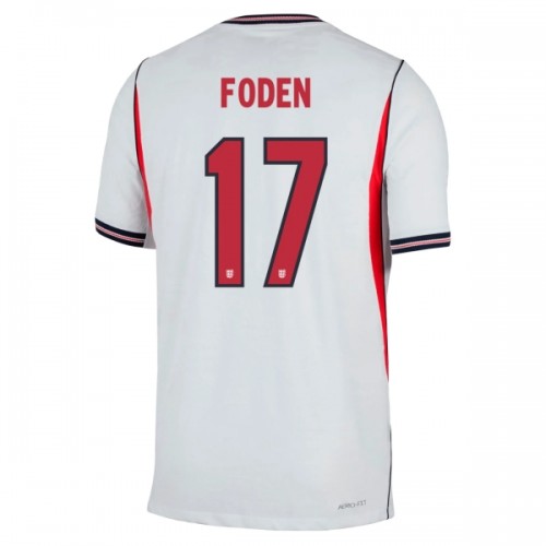 Camiseta de fútbol Inglaterra Foden 17 Primera Equipación Mundial 2026 - Hombre Camiseta de fútbol Inglaterra Foden 17 Primera Equipación Mundial 2026 - Hombre