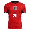 Camiseta de fútbol Inglaterra Palmer 20 Segunda Equipación Mundial 2026 - Hombre