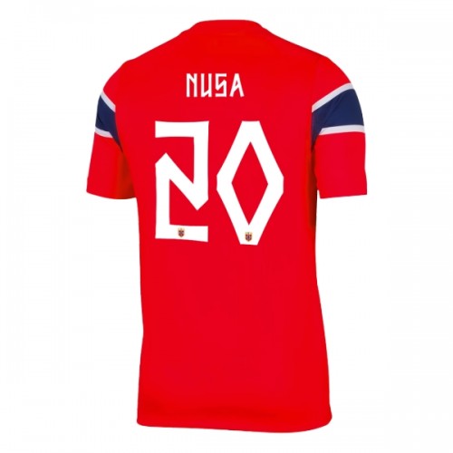 Camiseta de fútbol Noruega Nusa 7 Primera Equipación Mundial 2026 - Hombre Camiseta de fútbol Noruega Nusa 7 Primera Equipación Mundial 2026 - Hombre