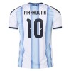 Conjunto Argentina Maradona 10 Primera Equipación Mundial 2026 - Niño
