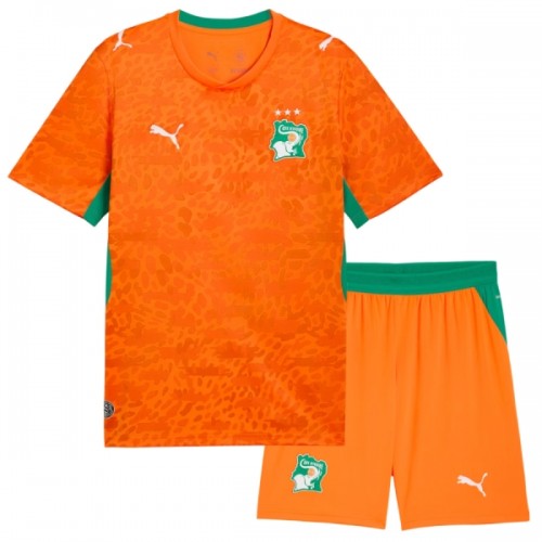 Conjunto Costa De Marfil Primera Equipación Mundial 2026 - Niño Conjunto Costa De Marfil Primera Equipación Mundial 2026 - Niño