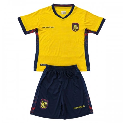 Conjunto Ecuador Primera Equipación Mundial 2026 - Niño Conjunto Ecuador Primera Equipación Mundial 2026 - Niño