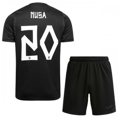Conjunto Noruega Nusa 20 Segunda Equipación Mundial 2026 - Niño Conjunto Noruega Nusa 20 Segunda Equipación Mundial 2026 - Niño