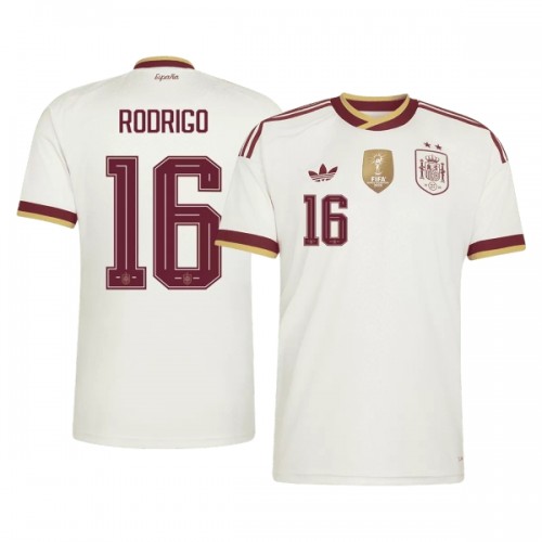 Camiseta de fútbol España 2 Stars Rodrigo 16 Segunda Equipación Mundial 2026 - Hombre Camiseta de fútbol España 2 Stars Rodrigo 16 Segunda Equipación Mundial 2026 - Hombre
