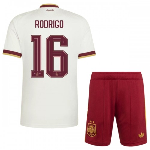 Conjunto España 2 Stars Rodrigo 16 Segunda Equipación Mundial 2026 - Niño Conjunto España 2 Stars Rodrigo 16 Segunda Equipación Mundial 2026 - Niño