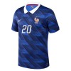 Camiseta de fútbol Francia Desire Doue 20 Primera Equipación Mundial 2026 - Hombre
