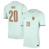 Camiseta de fútbol Francia Desire Doue 20 Segunda Equipación Mundial 2026 - Hombre Camiseta de fútbol Francia Desire Doue 20 Segunda Equipación Mundial 2026 - Hombre