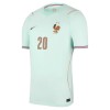 Camiseta de fútbol Francia Desire Doue 20 Segunda Equipación Mundial 2026 - Hombre