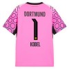 Camiseta de fútbol Portero Borussia Dortmund Kobel 1 Segunda Equipación 2026-27 Rosa - Hombre Camiseta de fútbol Portero Borussia Dortmund Kobel 1 Segunda Equipación 2026-27 Rosa - Hombre