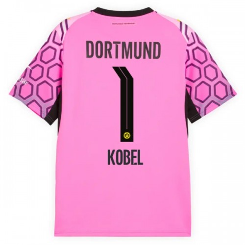 Camiseta de fútbol Portero Borussia Dortmund Kobel 1 Segunda Equipación 2026-27 Rosa - Hombre Camiseta de fútbol Portero Borussia Dortmund Kobel 1 Segunda Equipación 2026-27 Rosa - Hombre