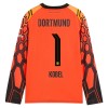 Camiseta de fútbol Portero Manga Larga Borussia Dortmund Kobel 1 Primera Equipación 2026-27 Naranja - Hombre Camiseta de fútbol Portero Manga Larga Borussia Dortmund Kobel 1 Primera Equipación 2026-27 Naranja - Hombre