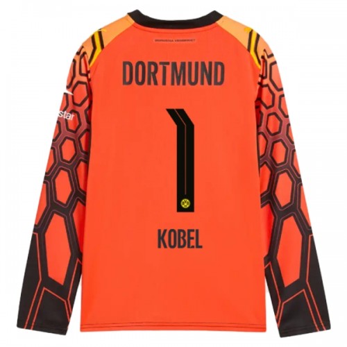 Camiseta de fútbol Portero Manga Larga Borussia Dortmund Kobel 1 Primera Equipación 2026-27 Naranja - Hombre Camiseta de fútbol Portero Manga Larga Borussia Dortmund Kobel 1 Primera Equipación 2026-27 Naranja - Hombre