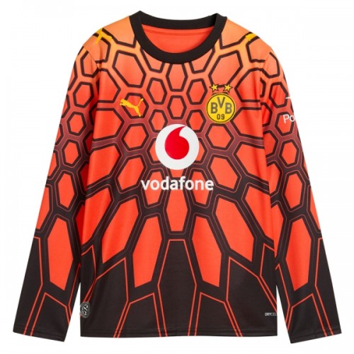 Camiseta de fútbol Portero Manga Larga Borussia Dortmund Primera Equipación 2026-27 Naranja - Hombre Camiseta de fútbol Portero Manga Larga Borussia Dortmund Primera Equipación 2026-27 Naranja - Hombre