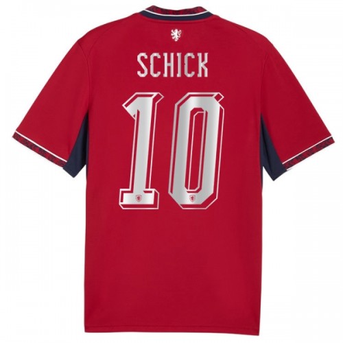 Camiseta de fútbol República Checa Schick 10 Primera Equipación Mundial 2026 - Hombre Camiseta de fútbol República Checa Schick 10 Primera Equipación Mundial 2026 - Hombre