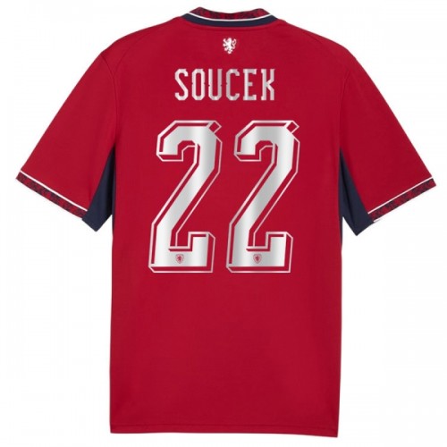 Camiseta de fútbol República Checa Soucek 22 Primera Equipación Mundial 2026 - Hombre Camiseta de fútbol República Checa Soucek 22 Primera Equipación Mundial 2026 - Hombre