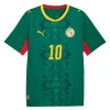 Camiseta de fútbol Senegal Mane 10 Segunda Equipación Mundial 2026 - Hombre