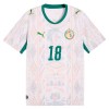 Camiseta de fútbol Senegal Sarr 18 Primera Equipación Mundial 2026 - Hombre