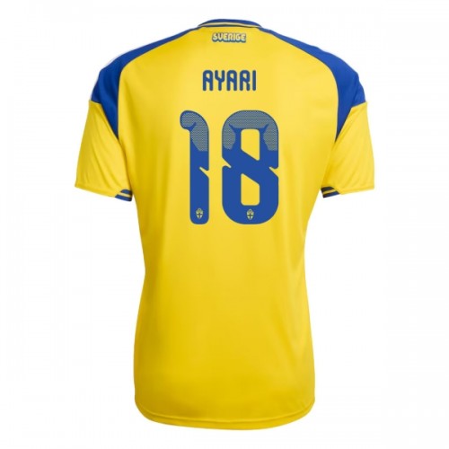 Camiseta de fútbol Suecia Ayari 18 Primera Equipación Mundial 2026 - Hombre Camiseta de fútbol Suecia Ayari 18 Primera Equipación Mundial 2026 - Hombre