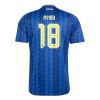 Camiseta de fútbol Suecia Ayari 18 Segunda Equipación Mundial 2026 - Hombre