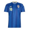 Camiseta de fútbol Suecia Ayari 18 Segunda Equipación Mundial 2026 - Hombre