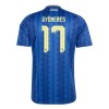 Camiseta de fútbol Suecia Gyokeres 17 Segunda Equipación Mundial 2026 - Hombre Camiseta de fútbol Suecia Gyokeres 17 Segunda Equipación Mundial 2026 - Hombre