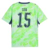 Camiseta de fútbol Suiza Djibril Sow 15 Segunda Equipación Mundial 2026 - Hombre Camiseta de fútbol Suiza Djibril Sow 15 Segunda Equipación Mundial 2026 - Hombre