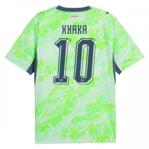 Camiseta de fútbol Suiza Granit Xhaka 10 Segunda Equipación Mundial 2026 - Hombre Camiseta de fútbol Suiza Granit Xhaka 10 Segunda Equipación Mundial 2026 - Hombre