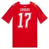 Camiseta de fútbol Suiza Vargas 17 Primera Equipación Mundial 2026 - Hombre Camiseta de fútbol Suiza Vargas 17 Primera Equipación Mundial 2026 - Hombre