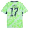 Camiseta de fútbol Suiza Vargas 17 Segunda Equipación Mundial 2026 - Hombre Camiseta de fútbol Suiza Vargas 17 Segunda Equipación Mundial 2026 - Hombre