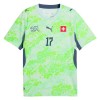 Camiseta de fútbol Suiza Vargas 17 Segunda Equipación Mundial 2026 - Hombre