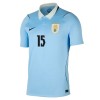 Camiseta de fútbol Uruguay Federico Valverde 15 Primera Equipación Mundial 2026 - Hombre