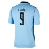 Camiseta de fútbol Uruguay Luis Suarez 9 Primera Equipación Mundial 2026 - Hombre Camiseta de fútbol Uruguay Luis Suarez 9 Primera Equipación Mundial 2026 - Hombre