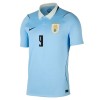 Camiseta de fútbol Uruguay Luis Suarez 9 Primera Equipación Mundial 2026 - Hombre