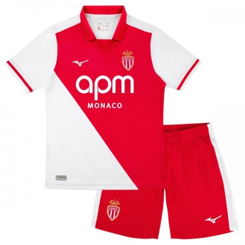 Conjunto AS Monaco Primera Equipación 2026-27 - Niño Conjunto AS Monaco Primera Equipación 2026-27 - Niño