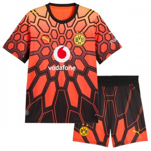 Conjunto Portero Borussia Dortmund Primera Equipación 2026-27 Naranja - Niño Conjunto Portero Borussia Dortmund Primera Equipación 2026-27 Naranja - Niño