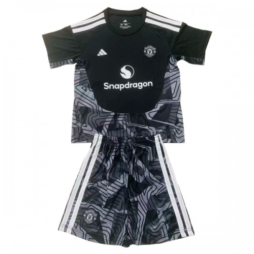 Conjunto Portero Manchester United 2026-27 Negra - Niño Conjunto Portero Manchester United 2026-27 Negra - Niño