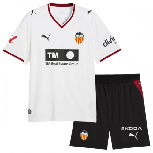 Conjunto Valencia CF Primera Equipación 2026-27 - Niño Conjunto Valencia CF Primera Equipación 2026-27 - Niño
