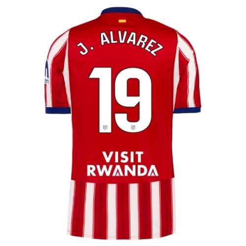 Camiseta de fútbol Atlético Madrid J. Alvarez 19 Primera Equipación 2026-27 - Hombre Camiseta de fútbol Atlético Madrid J. Alvarez 19 Primera Equipación 2026-27 - Hombre