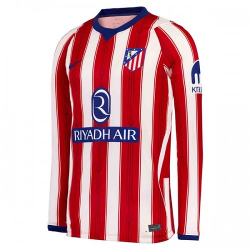 Camiseta de fútbol Manga Larga Atlético Madrid Primera Equipación 2026-27 - Hombre Camiseta de fútbol Manga Larga Atlético Madrid Primera Equipación 2026-27 - Hombre