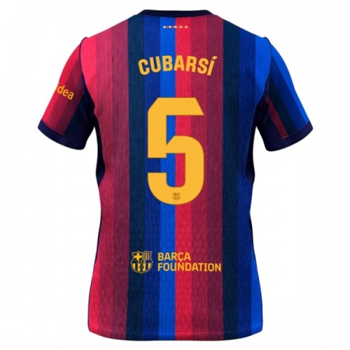 Camiseta de fútbol FC Barcelona Cubarsi 5 Primera Equipación 2026-27 - Hombre Camiseta de fútbol FC Barcelona Cubarsi 5 Primera Equipación 2026-27 - Hombre
