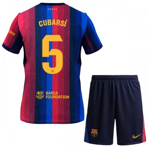 Conjunto FC Barcelona Cubarsi 5 Primera Equipación 2026-27 - Niño Conjunto FC Barcelona Cubarsi 5 Primera Equipación 2026-27 - Niño