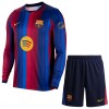 Conjunto Manga Larga FC Barcelona Primera Equipación 2026-27 - Niño Conjunto Manga Larga FC Barcelona Primera Equipación 2026-27 - Niño