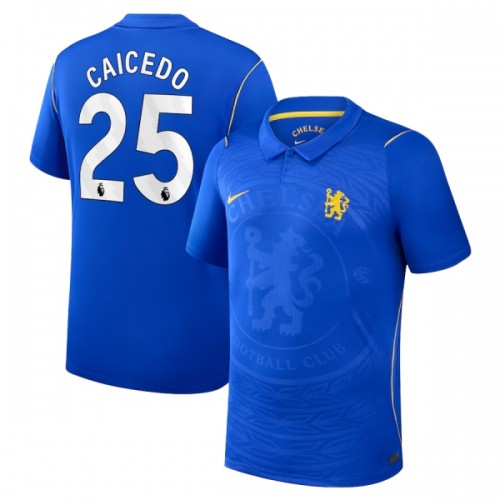 Camiseta de fútbol Chelsea Caicedo 25 Primera Equipación 2026-27 - Hombre Camiseta de fútbol Chelsea Caicedo 25 Primera Equipación 2026-27 - Hombre
