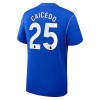 Camiseta de fútbol Chelsea Caicedo 25 Primera Equipación 2026-27 - Hombre
