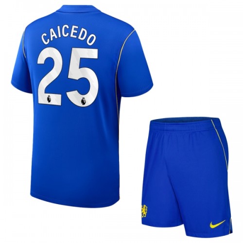 Conjunto Chelsea Caicedo 25 Primera Equipación 2026-27 - Niño Conjunto Chelsea Caicedo 25 Primera Equipación 2026-27 - Niño