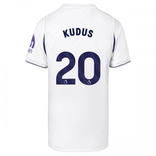 Camiseta de fútbol Tottenham Hotspur Kudus 20 Primera Equipación 2026-27 - Hombre Camiseta de fútbol Tottenham Hotspur Kudus 20 Primera Equipación 2026-27 - Hombre