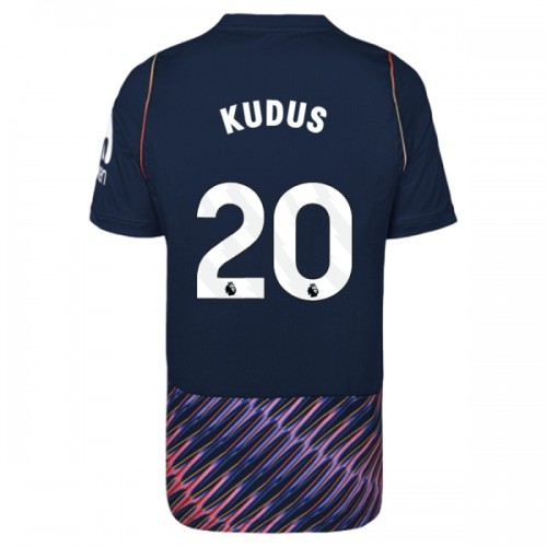 Camiseta de fútbol Tottenham Hotspur Kudus 20 Segunda Equipación 2026-27 - Hombre Camiseta de fútbol Tottenham Hotspur Kudus 20 Segunda Equipación 2026-27 - Hombre