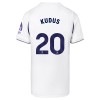 Conjunto Tottenham Hotspur Kudus 20 Primera Equipación 2026-27 - Niño